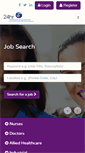 Mobile Screenshot of 24hrrecruitment.com